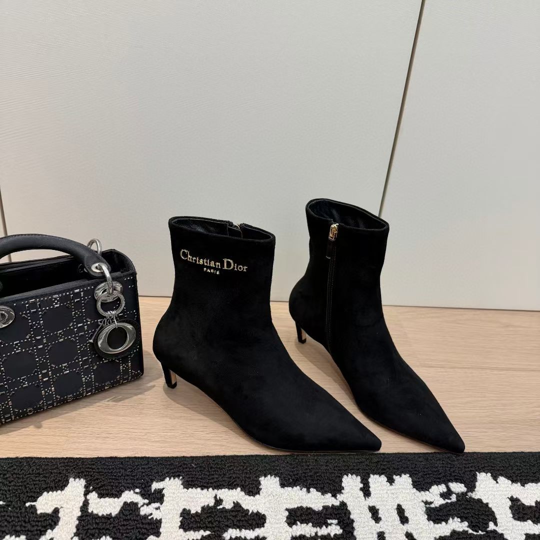 769 디 DIO My dior 힐 앵클 부츠