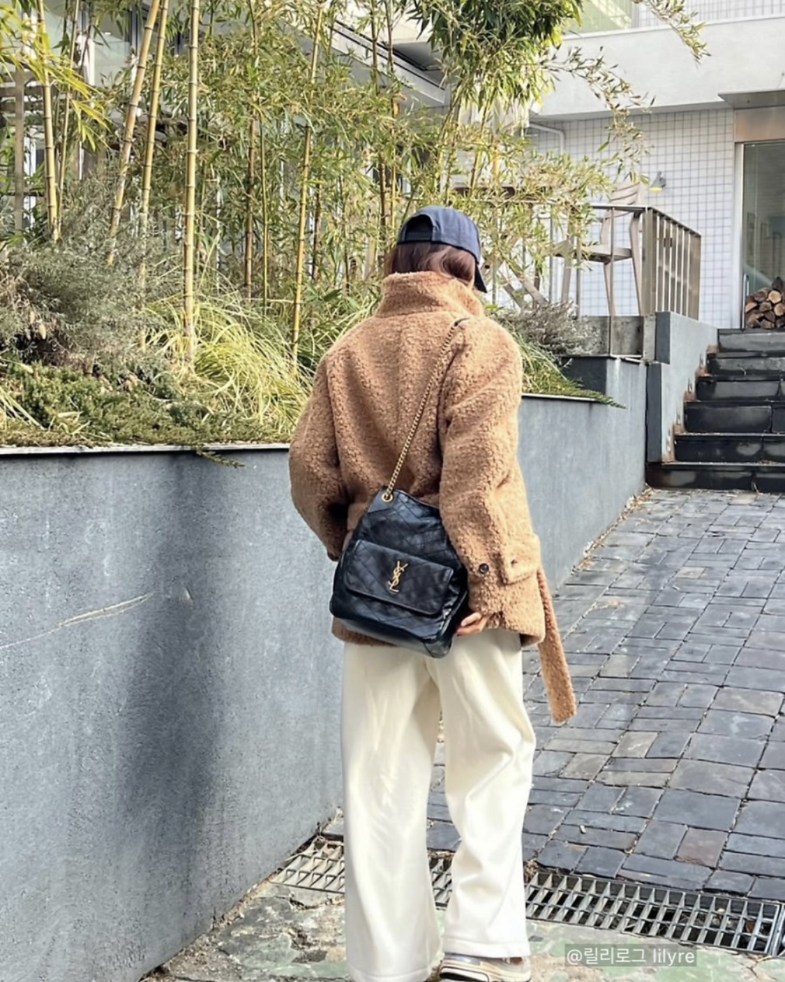 358 생로 SAL 빈티지 가죽 소재 NIKI 스몰 쇼핑백 (는는.로)