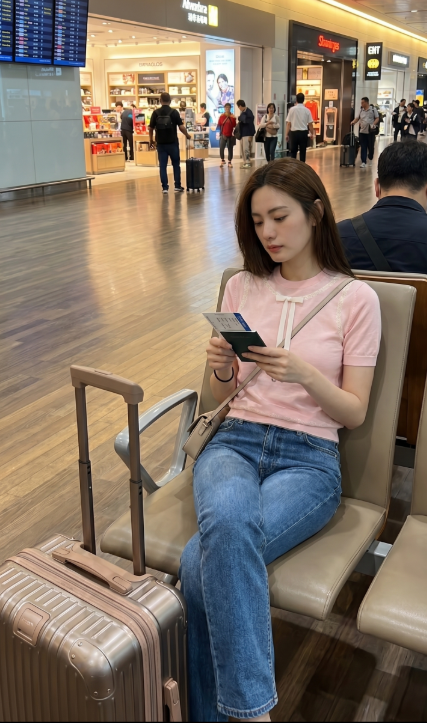 739 디 DIO 실크 니트 반소매 스웨터