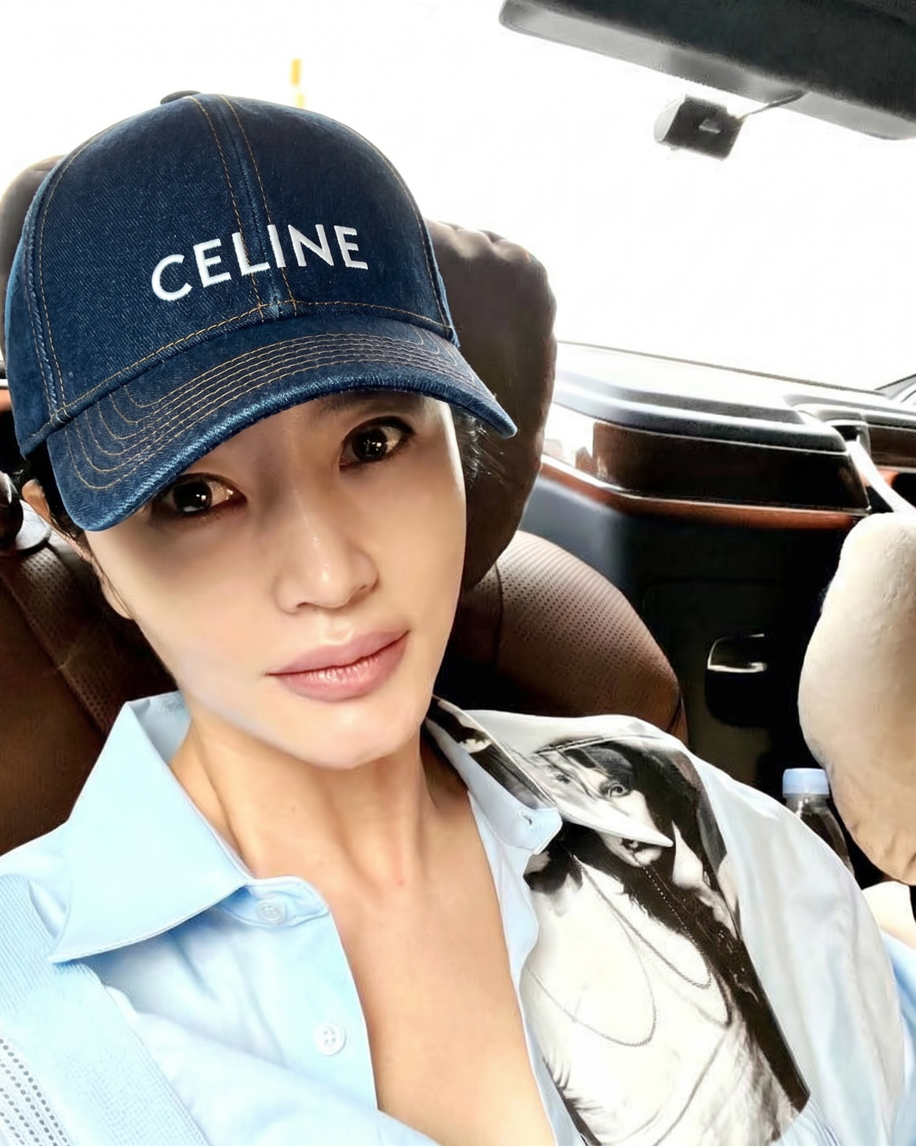 118 셀린 CEL 워시드데님 베이스볼 캡